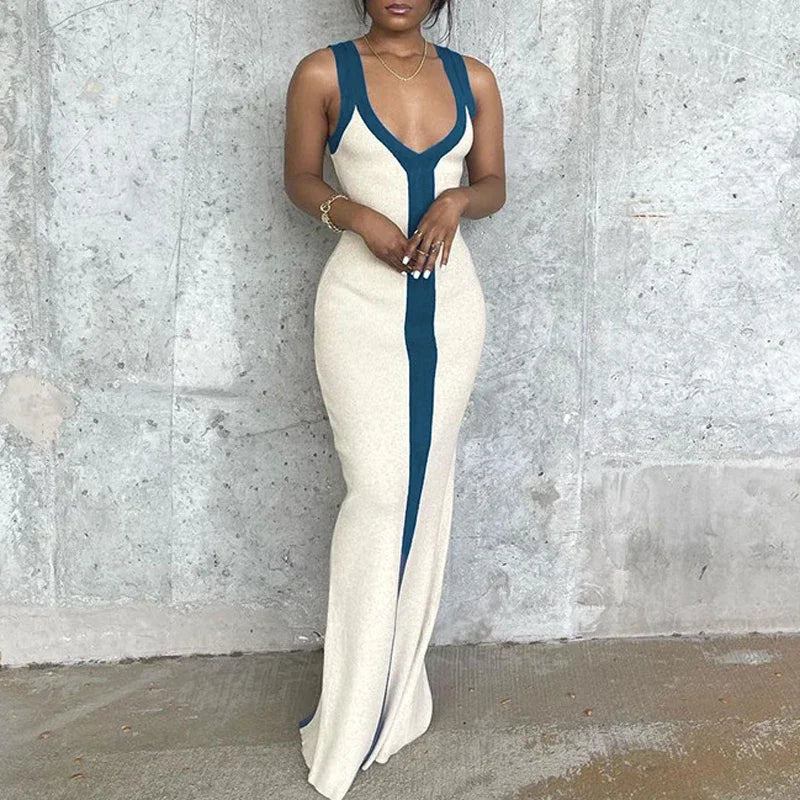 Palm Springs Knitted Maxi Dress