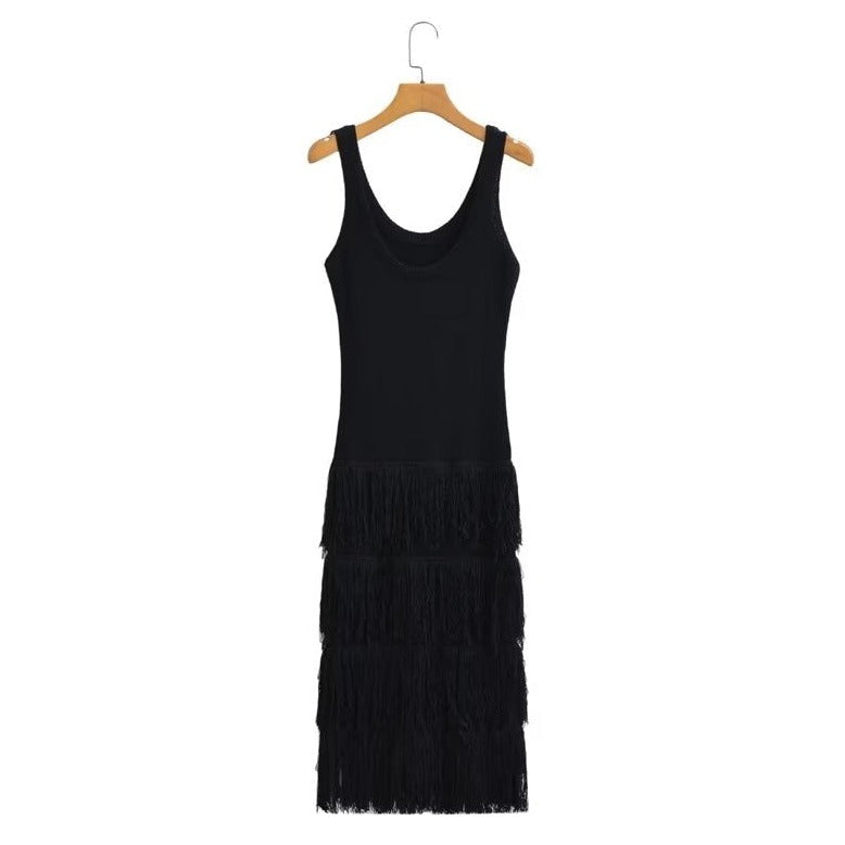 Special Invite Boho Fringe Dress