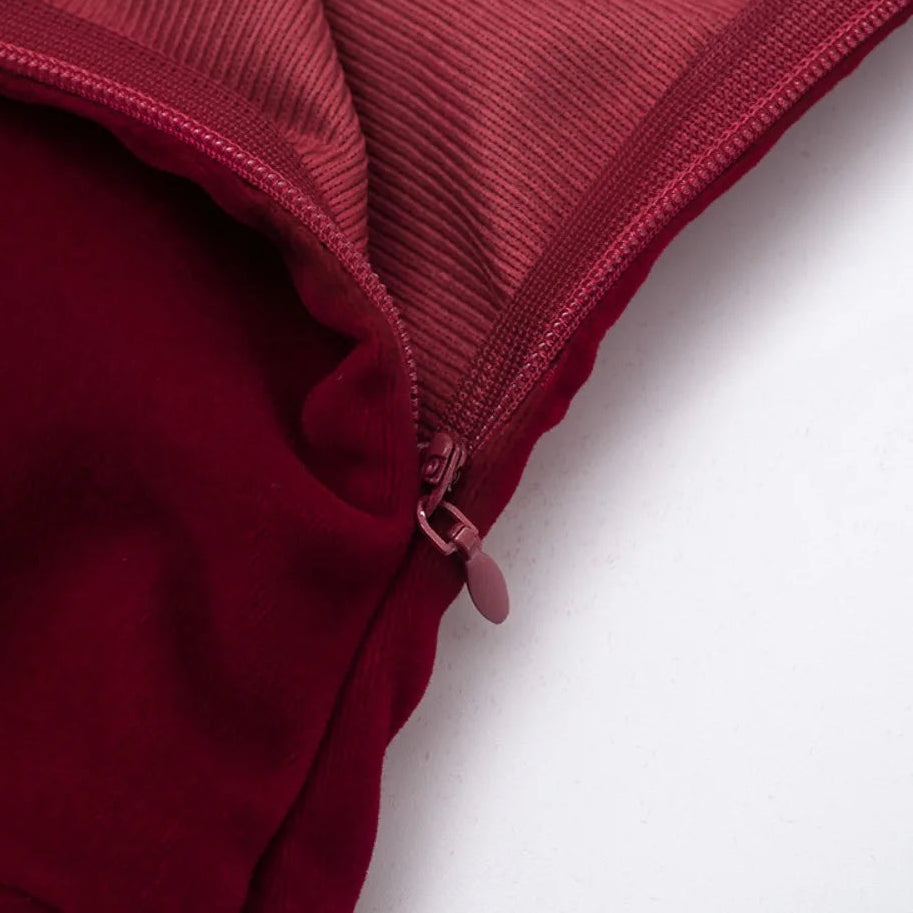 XOXO Velvet Ruched Strapless Draped Mini Dress