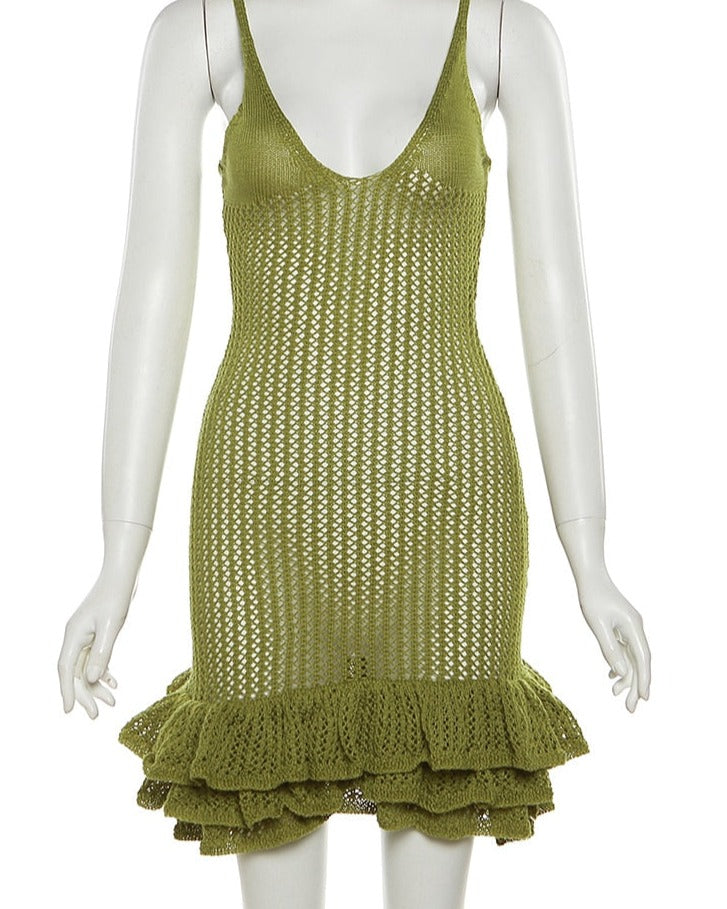 Leading Lady Crochet Dress