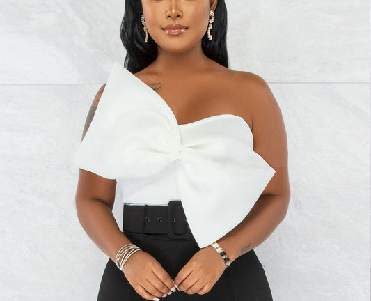 God's Gift Bow-Tie Top