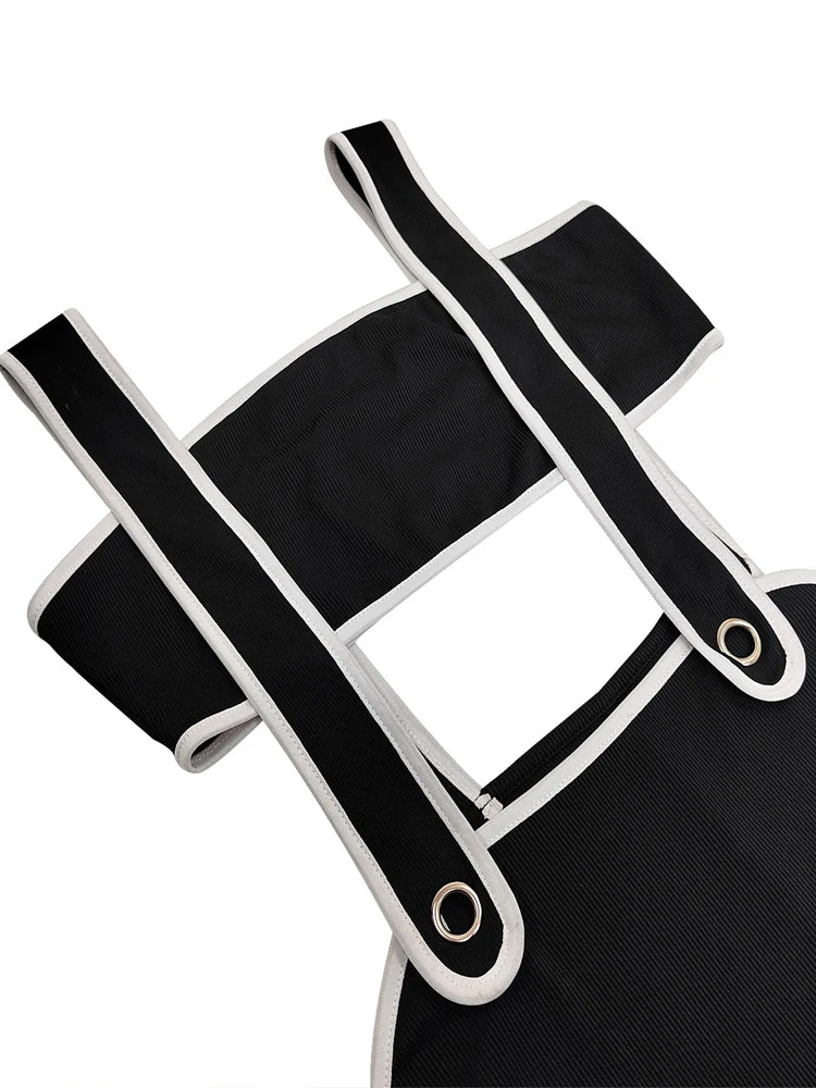 Play Date Two-Piece Suspender Maxi Dress