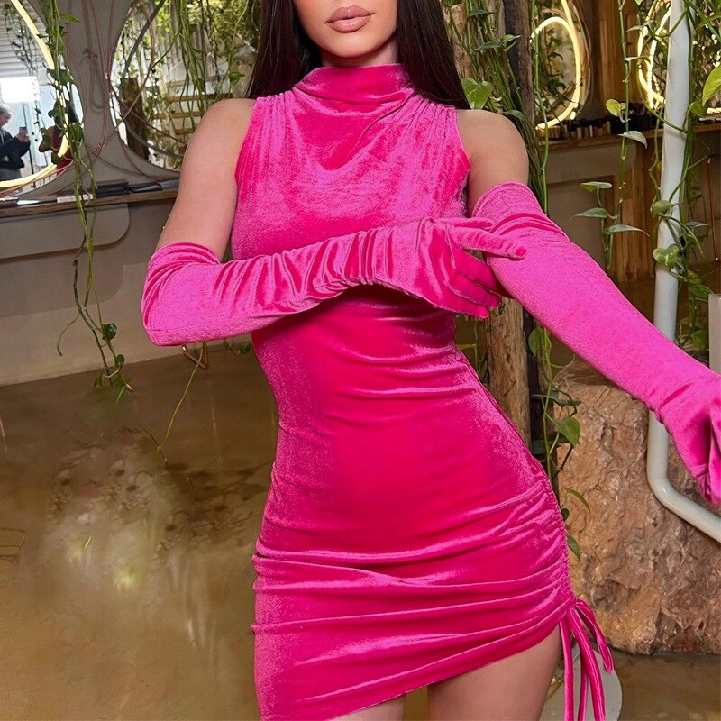 Pink Panther Gloved Dress