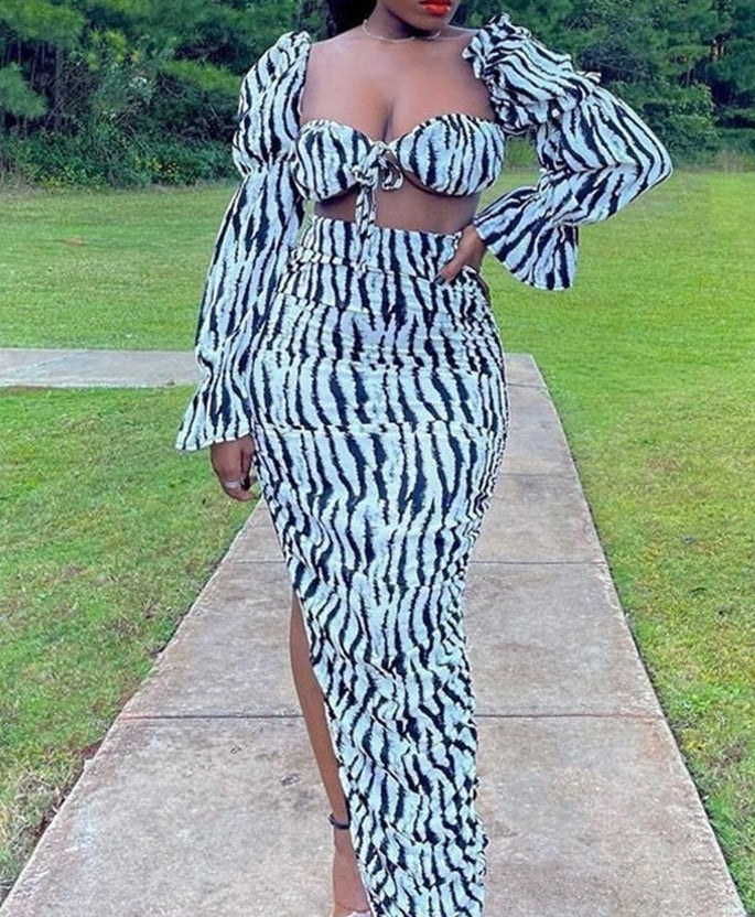 Adorn Maxi Skirt Set