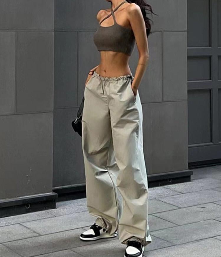 Lux Oversized Carpenter Drawstrings Pants