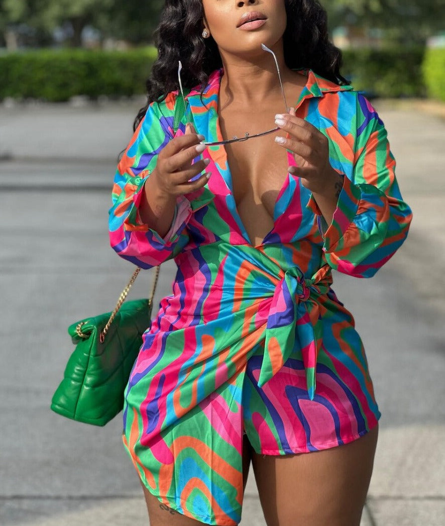 MKM Designs Psychedelic Blouses for Women