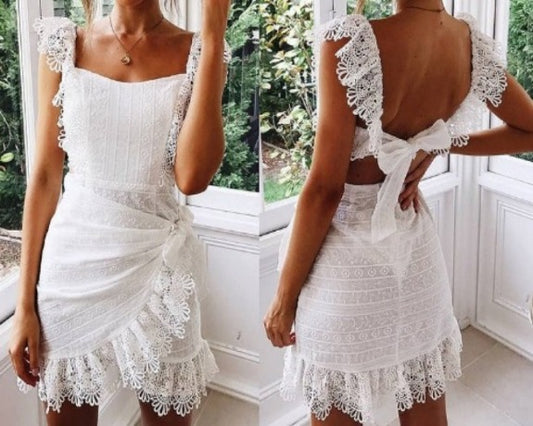 House In The Hamptons Crochet Dress